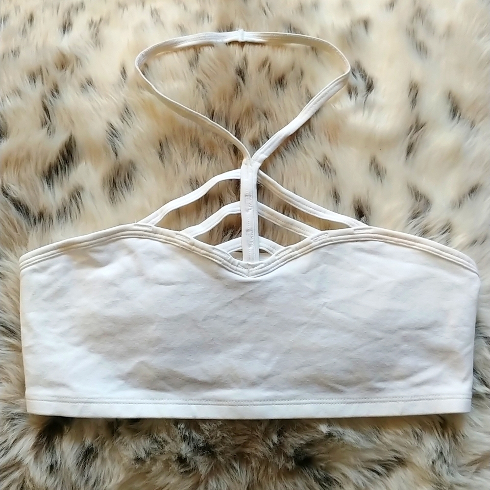 EXPRESS Strappy Halter Bralette
